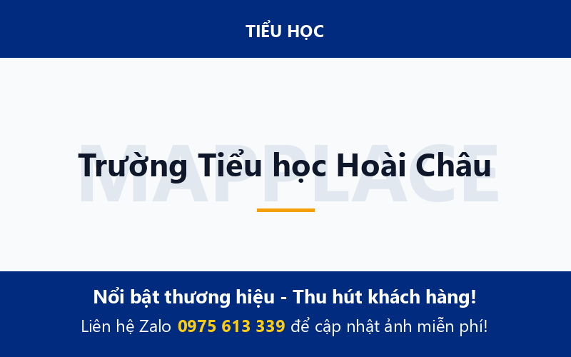 Trường Tiểu học Hoài Châu