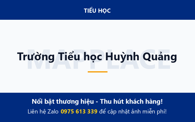 Trường Tiểu học Huỳnh Quảng