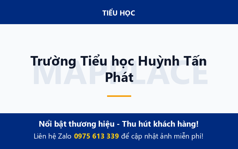 Trường Tiểu học Huỳnh Tấn Phát