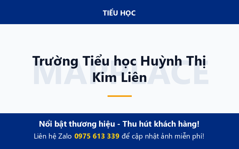 Trường Tiểu học Huỳnh Thị Kim Liên