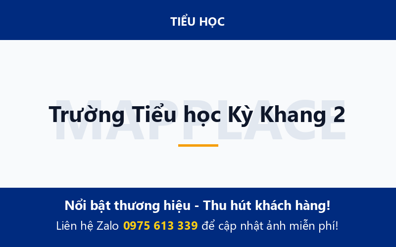 Trường Tiểu học Kỳ Khang 2