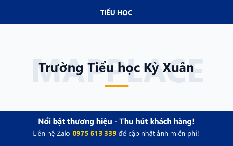 Trường Tiểu học Kỳ Xuân