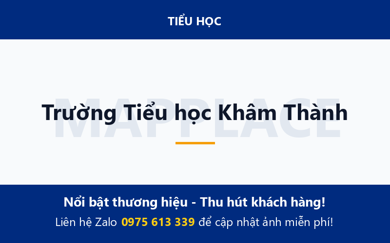 Trường Tiểu học Khâm Thành