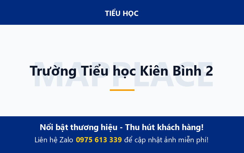 Trường Tiểu học Kiên Bình 2
