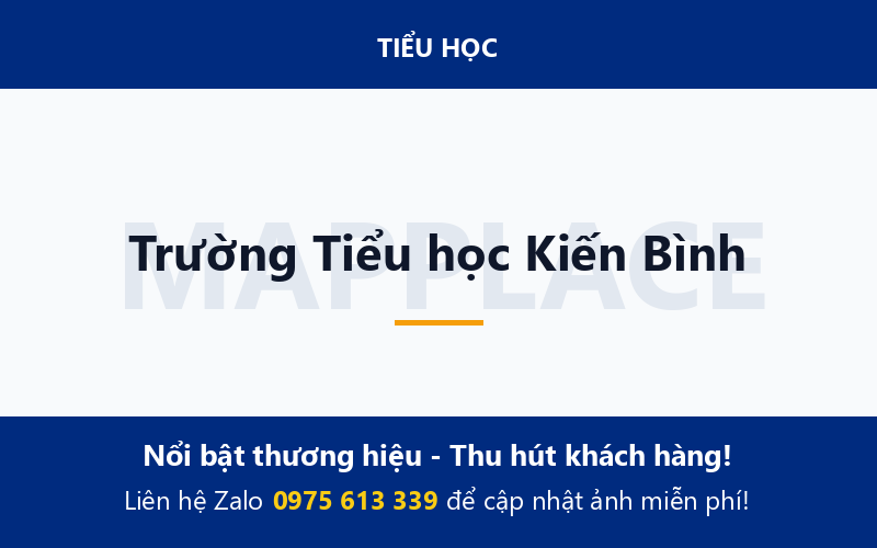 Trường Tiểu học Kiến Bình