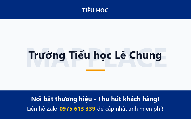 Trường Tiểu học Lê Chung
