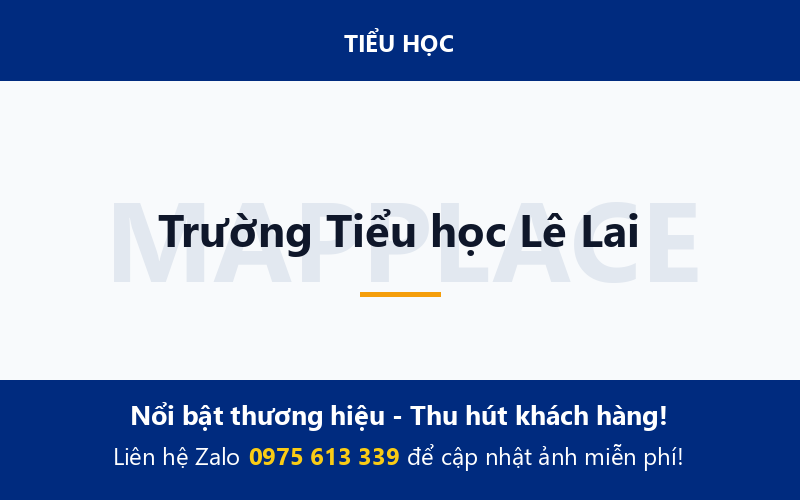 Trường Tiểu học Lê Lai