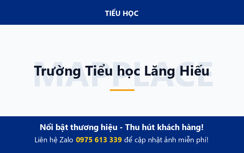 Trường Tiểu học Lăng Hiếu