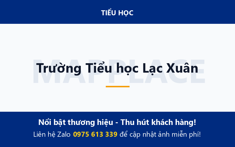 Trường Tiểu học Lạc Xuân