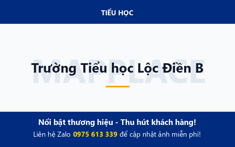 Trường Tiểu học Lộc Điền B