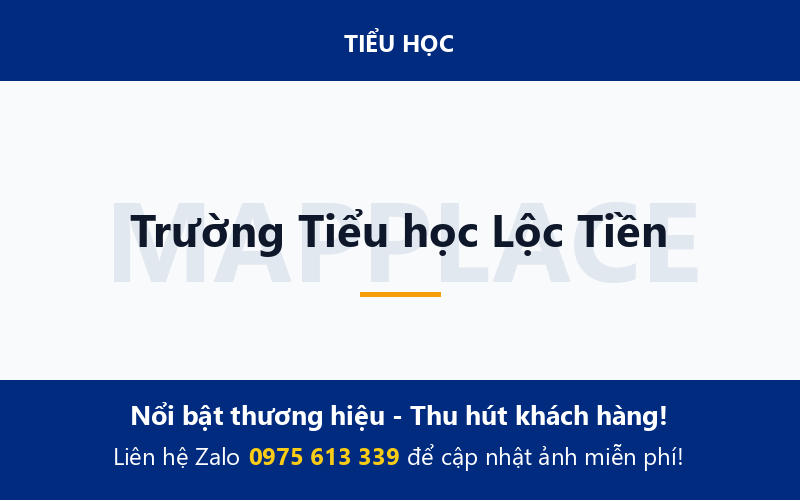 Trường Tiểu học Lộc Tiền