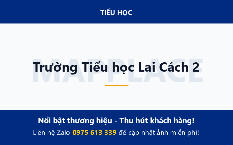 Trường Tiểu học Lai Cách 2