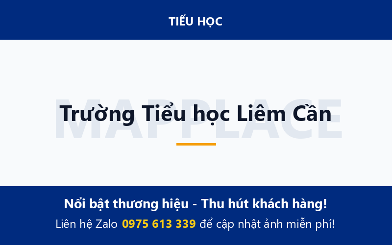 Trường Tiểu học Liêm Cần