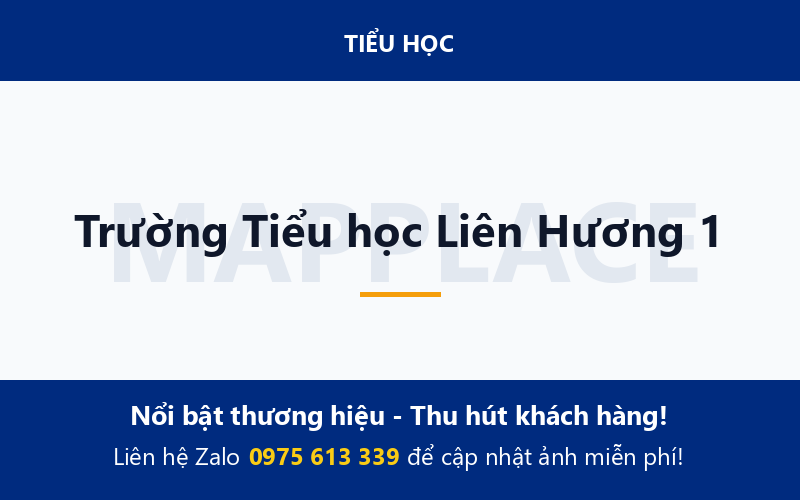 Trường Tiểu học Liên Hương 1