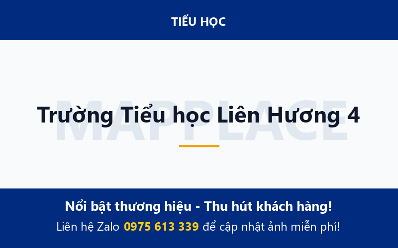 Trường Tiểu học Liên Hương 4