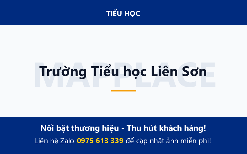 Trường Tiểu học Liên Sơn