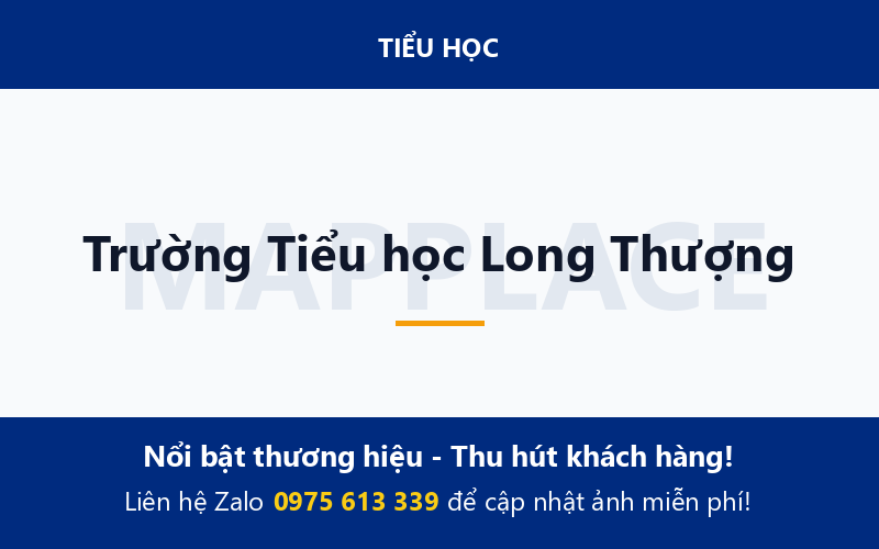 Trường Tiểu học Long Thượng