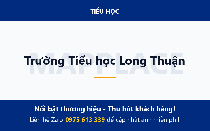Trường Tiểu học Long Thuận