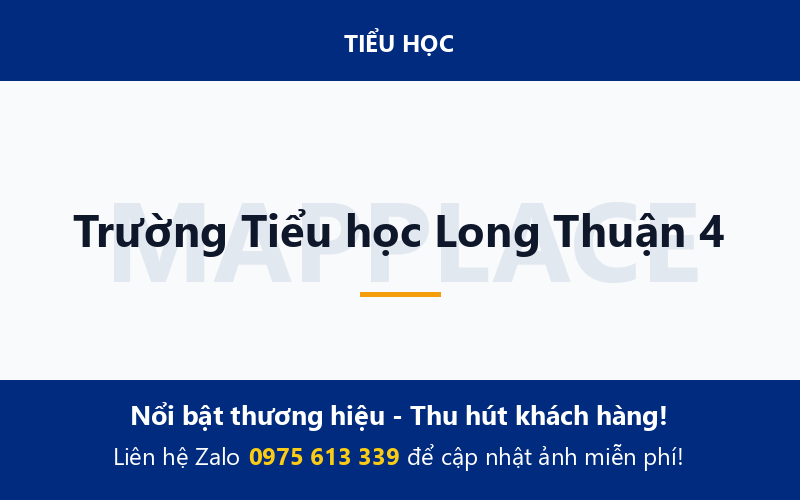 Trường Tiểu học Long Thuận 4