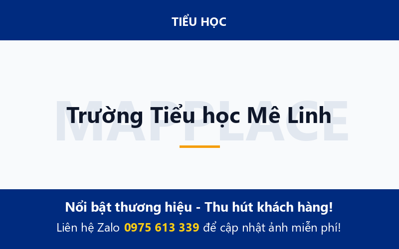 Trường Tiểu học Mê Linh
