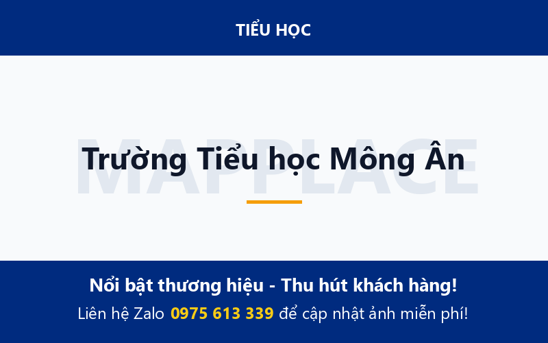 Trường Tiểu học Mông Ân