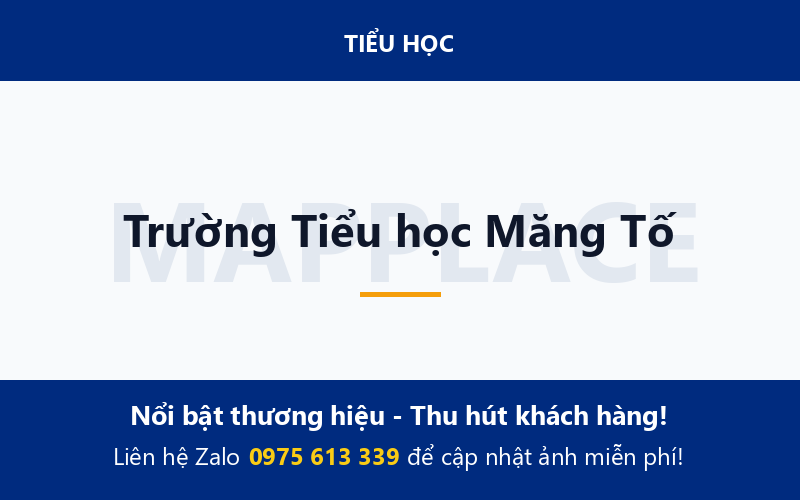 Trường Tiểu học Măng Tố