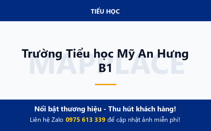 Trường Tiểu học Mỹ An Hưng B1