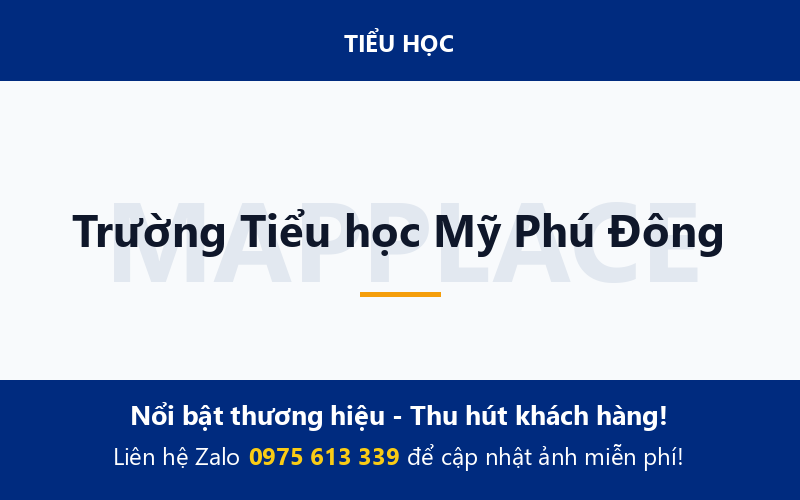 Trường Tiểu học Mỹ Phú Đông