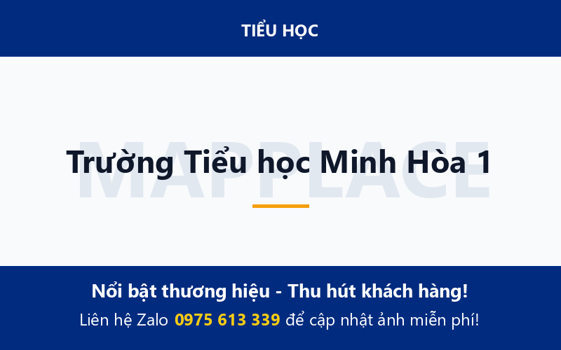 Trường Tiểu học Minh Hòa 1