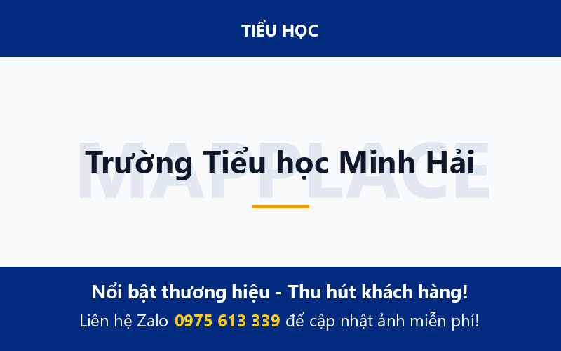 Trường Tiểu học Minh Hải