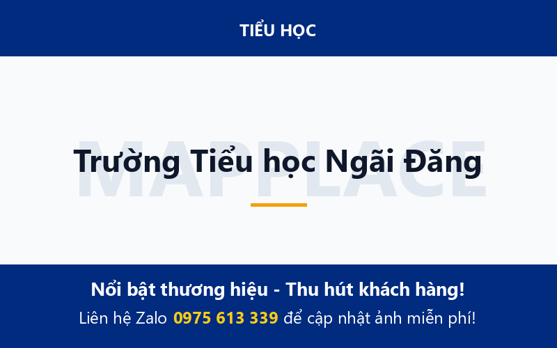 Trường Tiểu học Ngãi Đăng