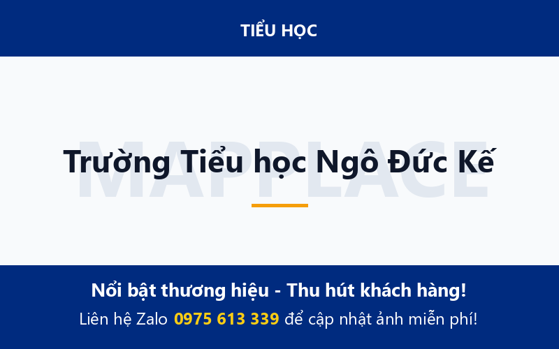 Trường Tiểu học Ngô Đức Kế