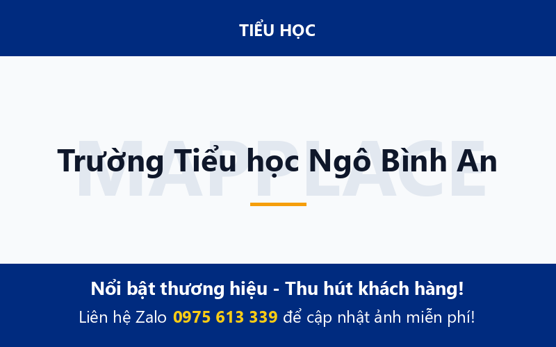 Trường Tiểu học Ngô Bình An