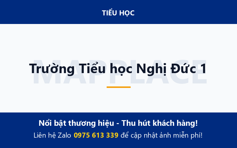Trường Tiểu học Nghị Đức 1