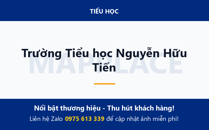 Trường Tiểu học Nguyễn Hữu Tiến