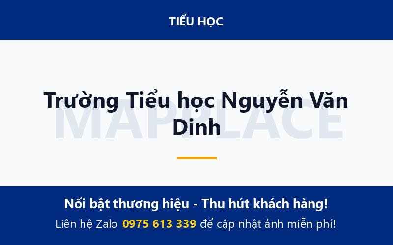 Trường Tiểu học Nguyễn Văn Dinh