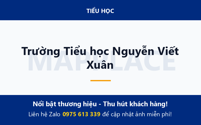 Trường Tiểu học Nguyễn Viết Xuân