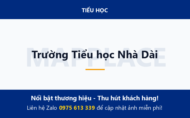 Trường Tiểu học Nhà Dài
