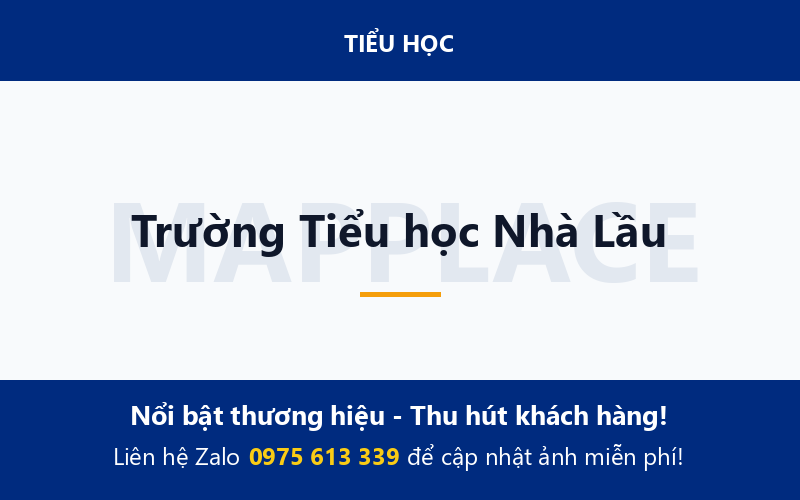 Trường Tiểu học Nhà Lầu