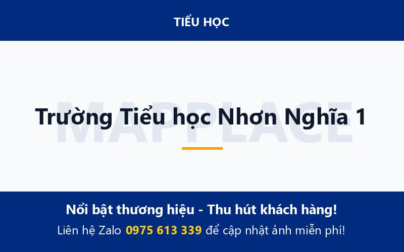 Trường Tiểu học Nhơn Nghĩa 1