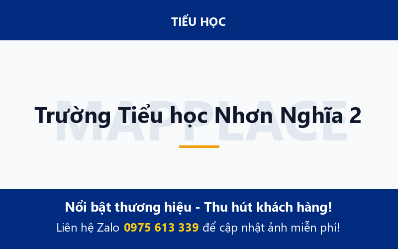 Trường Tiểu học Nhơn Nghĩa 2