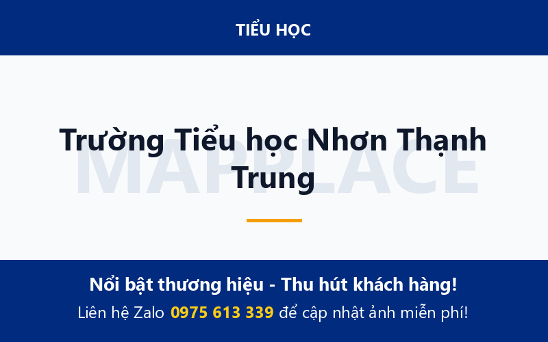 Trường Tiểu học Nhơn Thạnh Trung