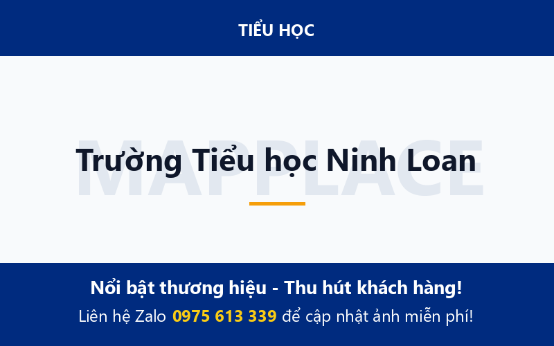 Trường Tiểu học Ninh Loan