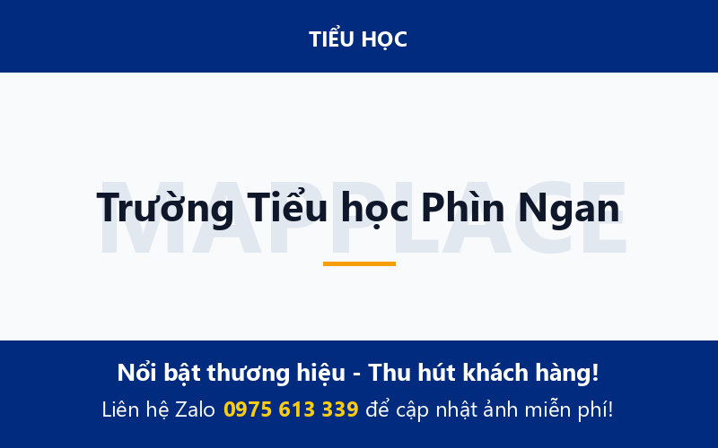 Trường Tiểu học Phìn Ngan