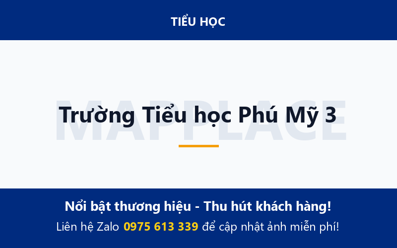 Trường Tiểu học Phú Mỹ 3
