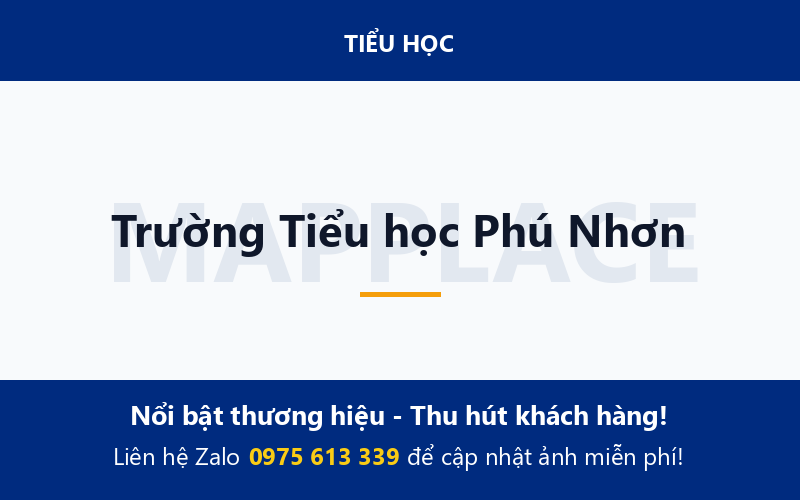 Trường Tiểu học Phú Nhơn