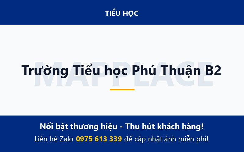 Trường Tiểu học Phú Thuận B2
