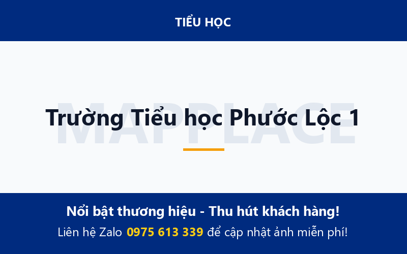 Trường Tiểu học Phước Lộc 1