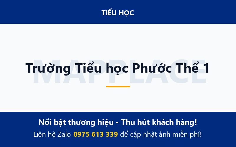Trường Tiểu học Phước Thể 1