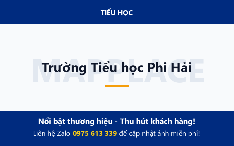 Trường Tiểu học Phi Hải